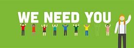 We need you