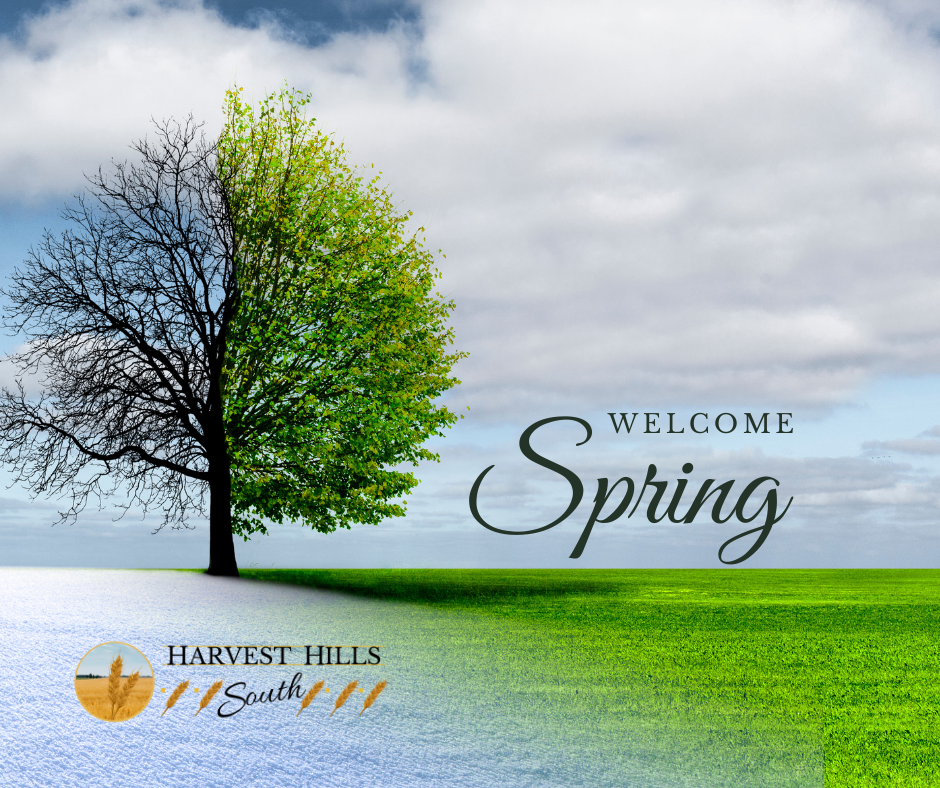 1st day of Spring | Harvest Hills South Neighborhood Association